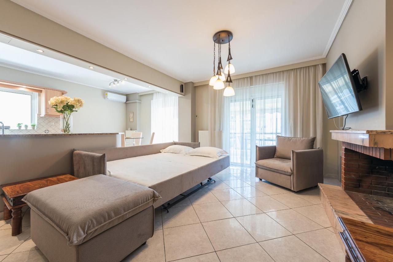 Luxury And Spacious Apt For 6 Guests 아테네 외부 사진